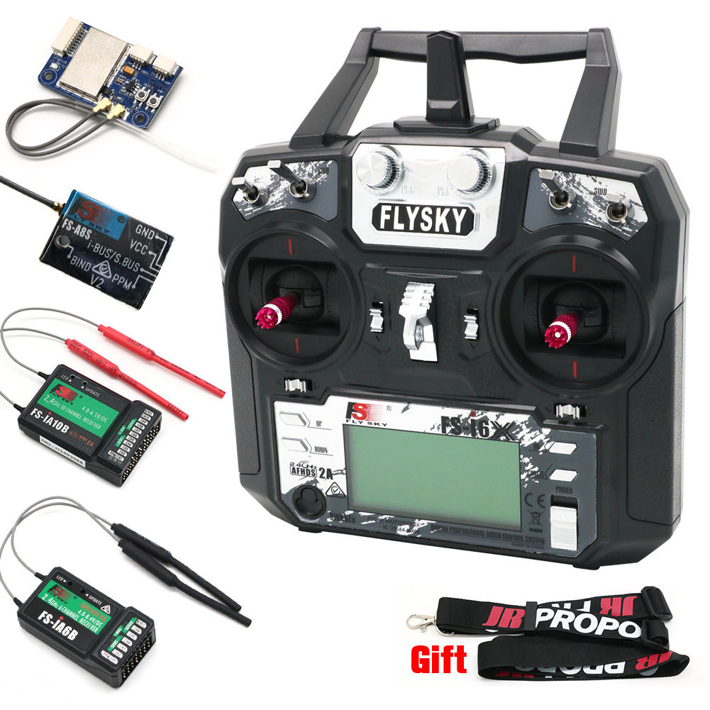 Drone Gimbal Controller - FLYSKY FS-i6X FS i6X 10-kanałowy nadajnik