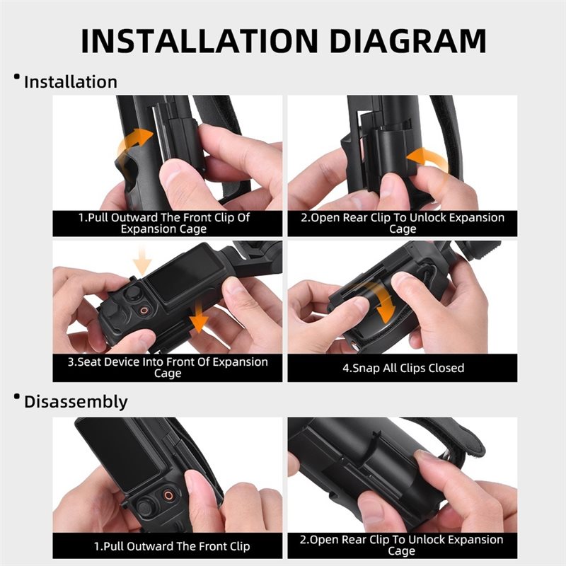 Rama rozszerzalna ABZZ-Pocket  – Drone Gimbal Case recenzja i cena