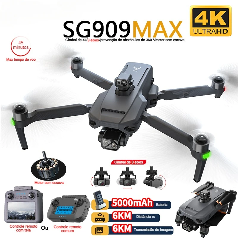 ZLL SG909 SG909MAX Profesjonal – Drone Gimbal Case recenzja i cena